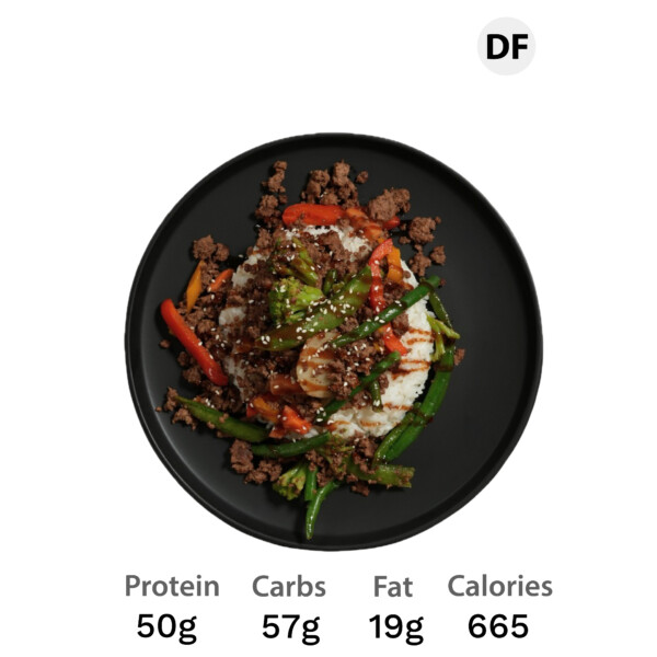 Teriyaki Ground Beef and Vegetable Stir Fry
