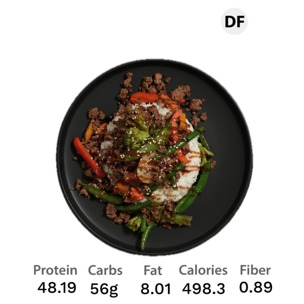 Teriyaki Ground Beef and Vegetable Stir Fry