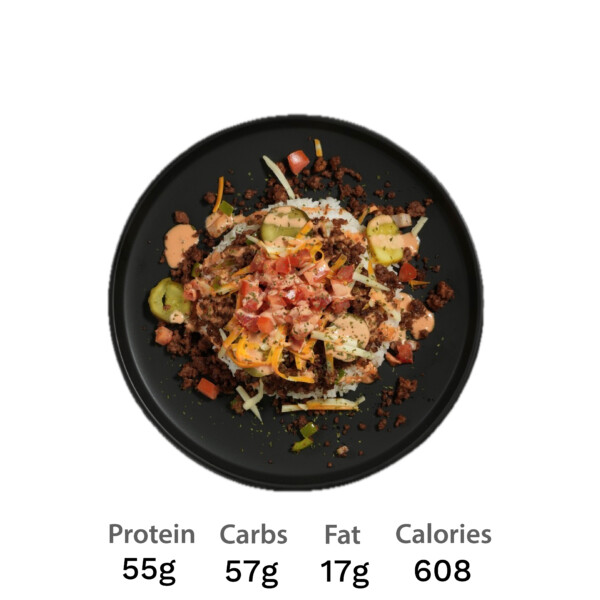Cheeseburger Bowl with Kick Sauce - Image 2