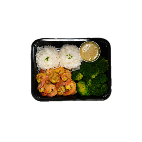 Lemon Garlic Shrimp Bowl