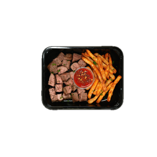 Certified Angus Beef Steak and Potato Fries with Spicy Ketchup - Image 2