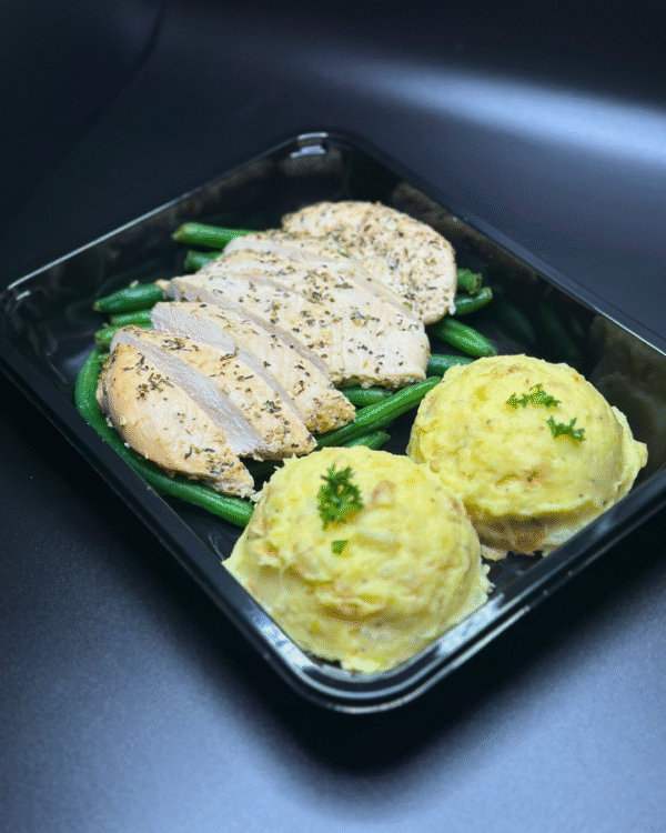 Montreal Style Chicken & Garlic Potatoes Mash